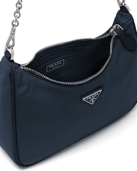 prada nylon bleu|Prada nylon brand.